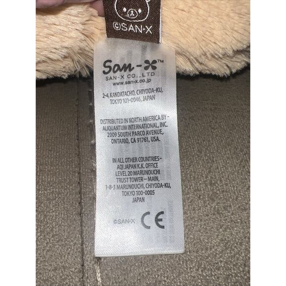 San-X Rilakkuma Laydown Huggable Series Plush 16” 2022 - Picture 8 of 9